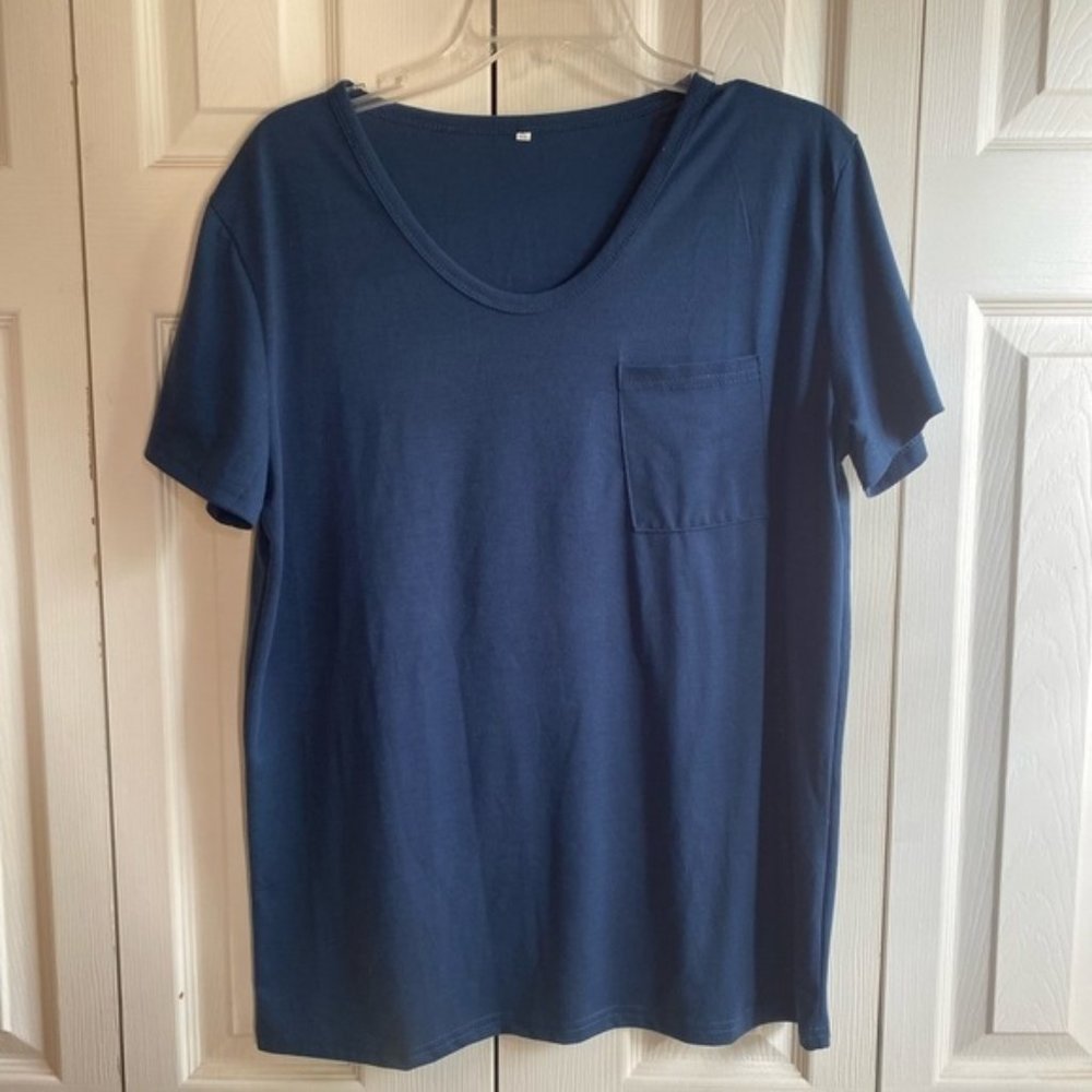 Unknown Brand- Navy Blue T-shirt